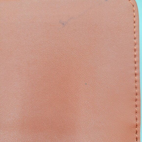 Universal Thread Womens Brown Faux Leather Wallet Tri-Fold Snap Closure - Picture 8 of 8